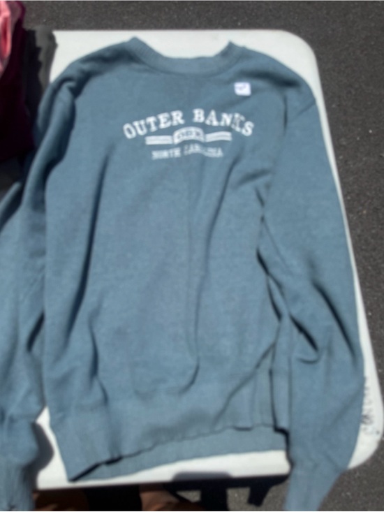 Tops - Outer Banks Blue Crewneck Sweater